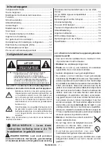 Предварительный просмотр 3 страницы Salora 24LED9115CDW Operating Instructions Manual