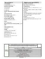 Preview for 33 page of Salora 26LED7100C Operating Instructions Manual