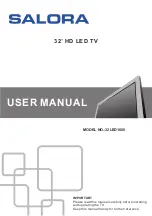 Salora 32LED1600 User Manual preview