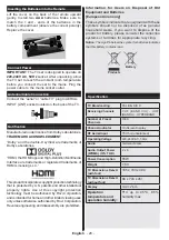 Предварительный просмотр 27 страницы Salora 32LED8115CDW Operating Instructions Manual