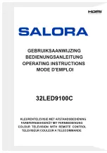 Salora 32LED9100C Operating Instructions Manual предпросмотр