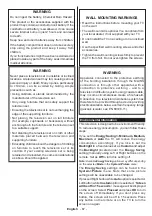 Preview for 4 page of Salora 32WSF6002 Operating Instructions Manual