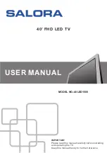 Предварительный просмотр 37 страницы Salora 40LED1500 User Manual