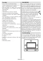 Предварительный просмотр 3 страницы Salora 42LED7110CW Operating Instructions Manual