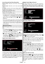 Preview for 50 page of Salora 42LED7110CW Operating Instructions Manual