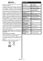 Preview for 103 page of Salora 43FSB5002 Operating Instructions Manual