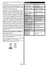 Preview for 6 page of Salora 43FSW5012 Operating Instructions Manual