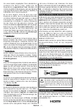 Предварительный просмотр 43 страницы Salora 43UHS2704 Operating Instructions Manual