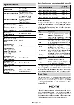 Preview for 136 page of Salora 43XA4404 Operating Instructions Manual