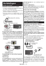 Предварительный просмотр 27 страницы Salora 48FSB5002 Operating Instructions Manual