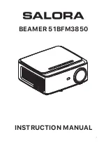 Предварительный просмотр 1 страницы Salora BEAMER 51BFM3850 Instruction Manual