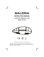 Preview for 9 page of Salora BTS1300 Instruction Manual