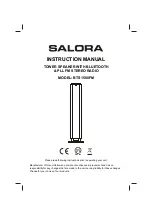 Предварительный просмотр 13 страницы Salora BTS1500FM Instruction Manual