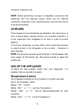 Preview for 14 page of Salora CLT1330BL User Manual