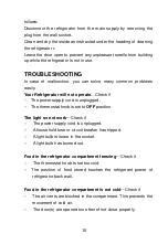 Preview for 18 page of Salora CLT1330BL User Manual