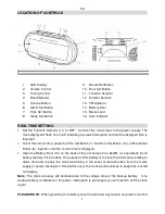 Предварительный просмотр 10 страницы Salora CR 615 Instruction Manual