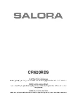 Salora CR620RDS Instruction Manual preview