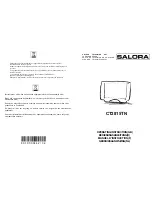 Salora CT2815TN Operating Instructions Manual preview