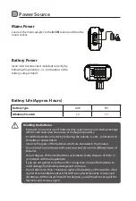 Предварительный просмотр 6 страницы Salora DAB3010FM Instruction Manual