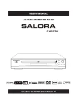 Salora DVD225M User Manual preview