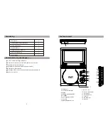 Preview for 3 page of Salora DVP7008 User Manual