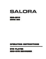 Предварительный просмотр 116 страницы Salora HDD-2510 Instruction Manual