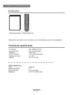 Предварительный просмотр 8 страницы Salora LED1940DVX User Manual