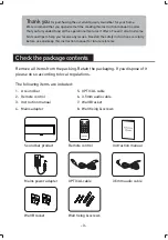 Preview for 4 page of Salora SBO360 Instruction Manual