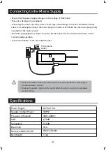 Preview for 9 page of Salora SBO360 Instruction Manual