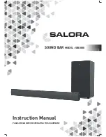 Salora SBO880 Instruction Manual preview