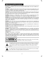 Preview for 3 page of Salora SBO880 Instruction Manual