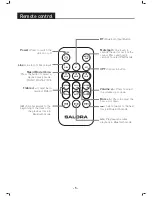 Preview for 6 page of Salora SBO880 Instruction Manual