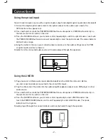 Preview for 8 page of Salora SBO880 Instruction Manual