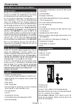 Preview for 4 page of Salora SMART32LEDW Operating Instructions Manual