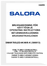 Salora SMART65LED4K-Wifi-K Operating Instructions Manual preview