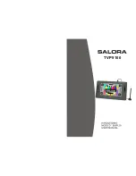 Preview for 1 page of Salora TVP9100 User Manual