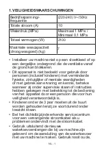 Preview for 4 page of Salora WMH7245 User Manual