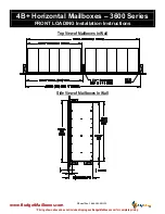 Preview for 3 page of Salsbury Industries 3600 Series Installation Instructions