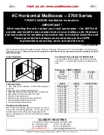 Salsbury Industries 3700 Series Installation Instructions preview