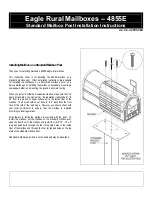 Salsbury Industries 4855E Installation Instructions Manual предпросмотр