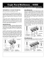 Предварительный просмотр 6 страницы Salsbury Industries 4855E Installation Instructions Manual