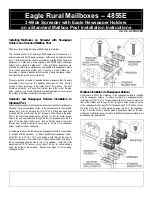 Предварительный просмотр 9 страницы Salsbury Industries 4855E Installation Instructions Manual