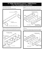 Предварительный просмотр 2 страницы Salsbury Industries 64000 Series Installation Instructions