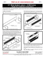 Salsbury Industries 81000 Series Installation Instructions preview