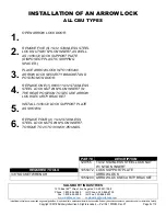 Preview for 5 page of Salsbury Industries CBU Installation Manual