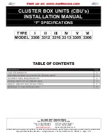 Preview for 2 page of Salsbury Industries Regency 3308R Installation Instructions Manual