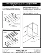 Preview for 3 page of Salsbury Industries S-51000 Series Installation Instructions