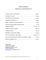 Preview for 2 page of Salsco 09083 Operator And Parts Manual