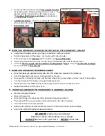 Preview for 6 page of Salsco CRV 0009130 Operator And Parts Manual