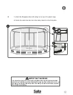 Предварительный просмотр 9 страницы Salta EXCELLENT GROUND SAFETYNET Assembly Instructions Manual